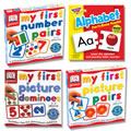Preschool Early Learning Games (Set of 4)