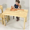 Butcher Block Table 24X24