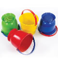 Stack, Pour, Sieve Buckets