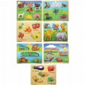 Kaplan Large Knob Puzzles (Set of 7)