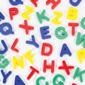 Magnetic Uppercase Letters Bin