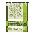 24" x 32" Eco-Friendly Recycled Chart Pad - 1.5" Ruled