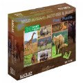 Alternate Image #3 of Wild Animals Mother and Baby Photo Real Floor Puzzle - 24 Pieces