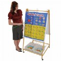 Mobile Teaching Flip Chart Writing Easel
