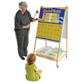 Mobile Teaching Flip Chart Writing Easel