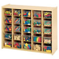 Nature Color 25 Tray Storage Unit