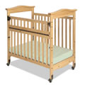 Biltmore&trade; Compact SafeReach&trade; Clearview Crib - Natural