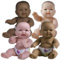 Thumbnail Image of 14" Lots to Love Babies with Different Skin Tones - Set of 4