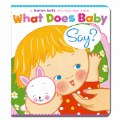 What Does Baby Say? - Board Book