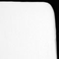 Jersey Compact Size Crib Sheet - White