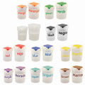 Bilingual Large No Spill Paintcups (Set of 10)