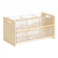 Thumbnail Image of Carolina Toddler Sturdy Wooden See-All Storage Center with Bins