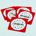 Number Spinners 0-9 (set of 5)