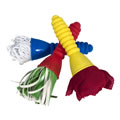 Funky Paint Brushes (Set of 3)