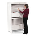 Double Decker Crib - White