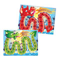 Dragon Numbers and Alphabet Peg Puzzles