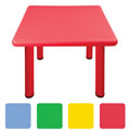 Square Plastic Table 24" x 24"/22" Legs