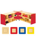 Nature Color Toddler Fold-N-Lock Storage Unit