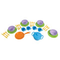 Eco-Friendly Plastic Cookware and Dining Set