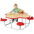 Pogo Table 4 Seat Round 21" High