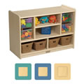 K System&reg; Toddler Mixed Storage with Solid Back