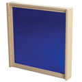 Shape-A-Space&trade; Blue Acrylic Panel with Frame