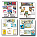 Social Studies Mini Bulletin Board Set 2