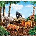 Alternate Image #3 of Jumbo Jungle Animals - 5 Pieces