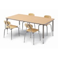 Planner Activity Table 30" x 48" - Gray Nebula/Navy
