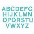 Alternate Image #3 of Bigz Dies - 3.5" Uppercase Block Letters - Set of 26