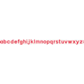 AllStar Block 3 1/2" Lowercase Letters Set