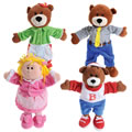 Goldilocks and the Three Bears Hand Puppets