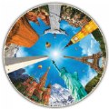 Thumbnail Image of Round Table Puzzle - Landmarks - 500 Pieces
