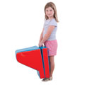 Cozy Time Lounger Red/Blue