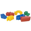 Molded Puzzle Straight - Green