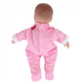 Alternate Image #3 of Soft Body 11" Baby Doll with Romper and Cap - Asian