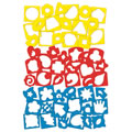 Roylco Fine Motor Skills Silly Stencils