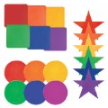 Colors and Shapes Activity Mats Collection -  Set of 18