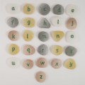 Alternate Image #2 of Lowercase Alphabet Pebbles - Set of 26