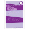 Brain Blasters Vocabulary Practice Cards - Grade 2