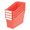 Shelf File Set of 4 - Red
