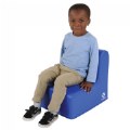 Alternate Image #3 of Comfortable Child Size Chair  - Blue