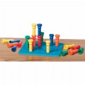 Tall-Stacker Pegs & Pegboard Set