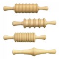 Wooden Clay or Dough Rolling Pins - Set of 4