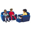 Modern Upholstered Furniture - Blue