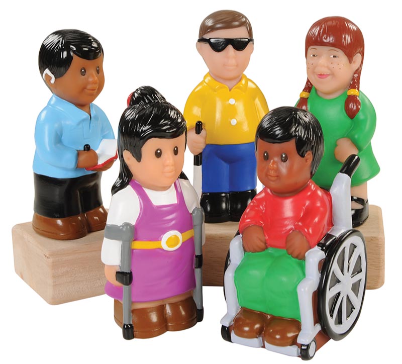 5 inch Friends with Special Needs Figures