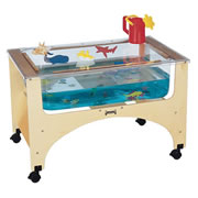 Sand and Water Table - See Through Sensory Table