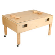 Full Size Deluxe Sand or Water Play Table with Top