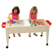 Double Tray Sand and Water Table