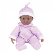Soft Body 11" Doll with Romper and Cap - African American